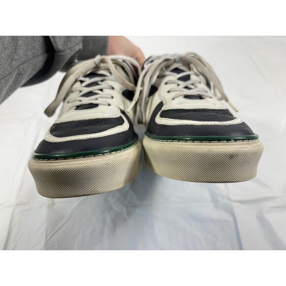 Louis Vuitton Tower Low Top Dark Blue/White Leather Sneakers Mens Size 8 - Picture 9 of 16